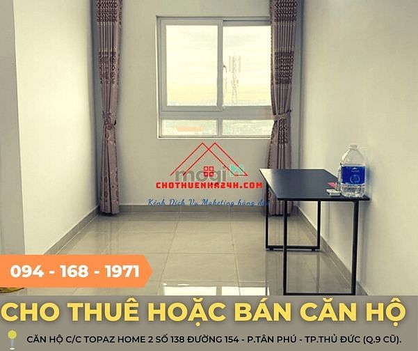 Hình ảnh Chính chủ Bán Mb6623 nạp rút nhanh chóng C/C Topaz Home 2, 2PN, TP,Thủ Đức