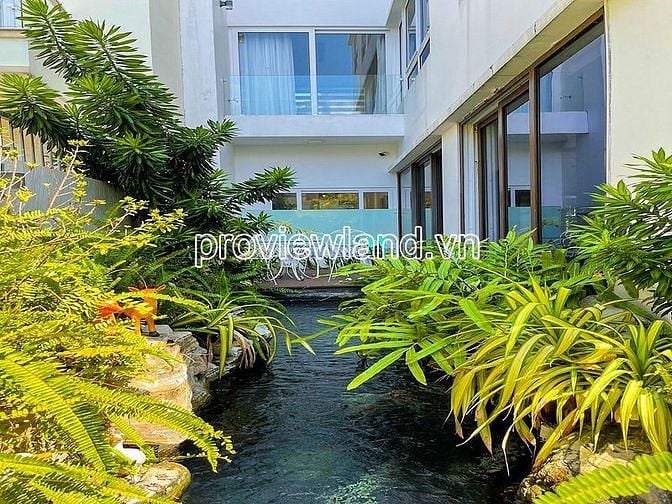 Hình ảnh Bán biệt thự khu compound ABC, Trần Não, 274m2 đất, 3 tầng, sân vườn