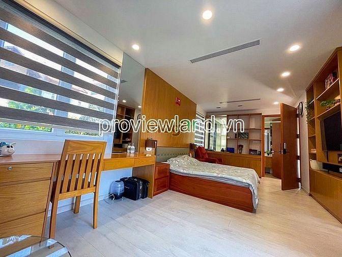Hình ảnh Bán biệt thự khu compound ABC, Trần Não, 274m2 đất, 3 tầng, sân vườn