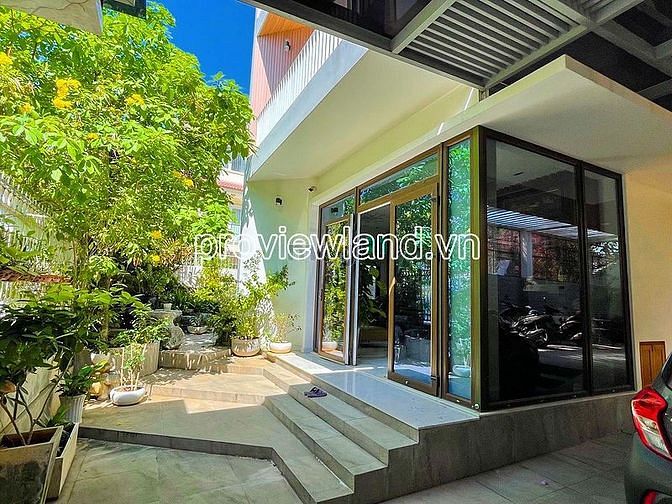 Hình ảnh Bán biệt thự khu compound ABC, Trần Não, 274m2 đất, 3 tầng, sân vườn