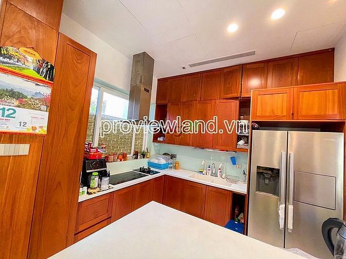 Hình ảnh Bán biệt thự khu compound ABC, Trần Não, 274m2 đất, 3 tầng, sân vườn