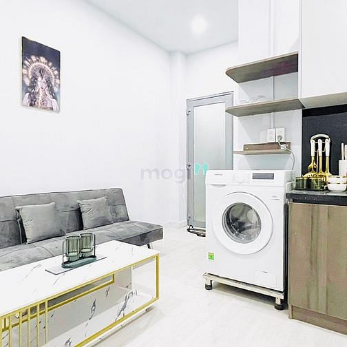 Hình ảnh Mb6623 nạp rút nhanh chóng 1PN máy giặt riêng balcon lớn ở Quận 1 view bờ kè Hoàng Sa