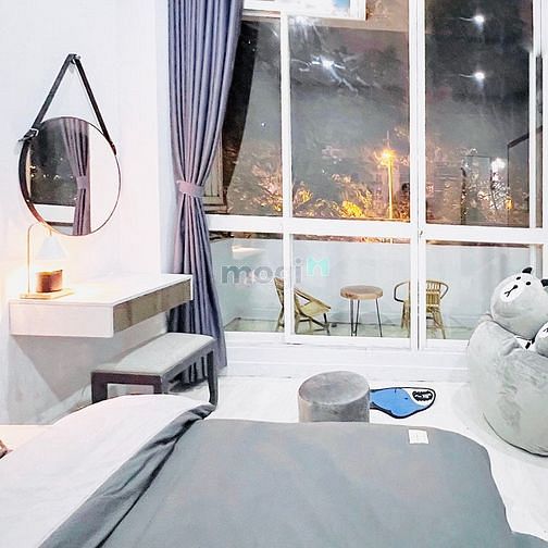 Hình ảnh Mb6623 nạp rút nhanh chóng 1PN máy giặt riêng balcon lớn ở Quận 1 view bờ kè Hoàng Sa