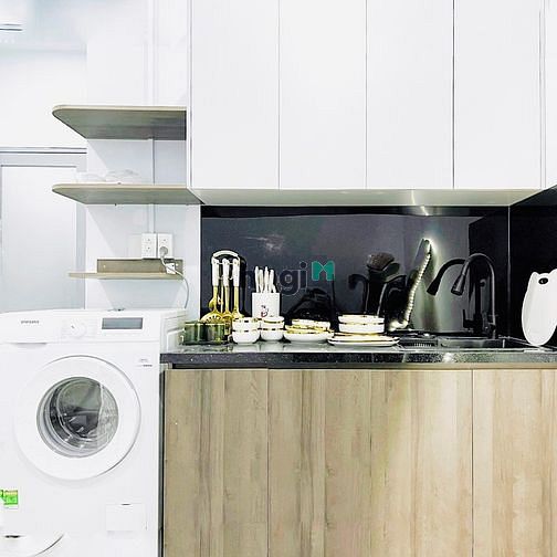 Hình ảnh Mb6623 nạp rút nhanh chóng 1PN máy giặt riêng balcon lớn ở Quận 1 view bờ kè Hoàng Sa