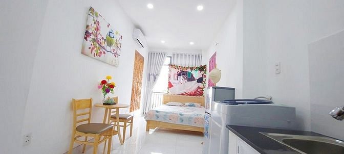 Hình ảnh CHDV Ban Công + FULL Nội Thất cao cấp_ Gần chợ Hạnh Thông Tây