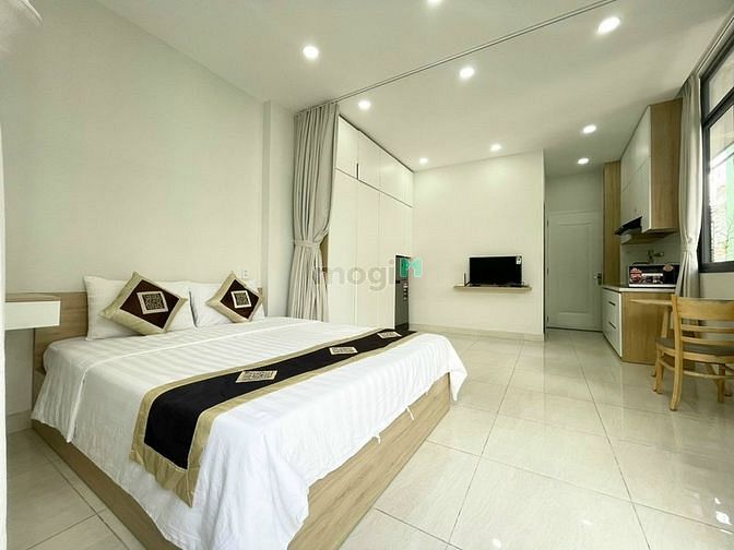 Hình ảnh Mb6623 nạp rút nhanh chóng studio FULL nội thất, có ban công siêu thoáng mát, gần Sân bay