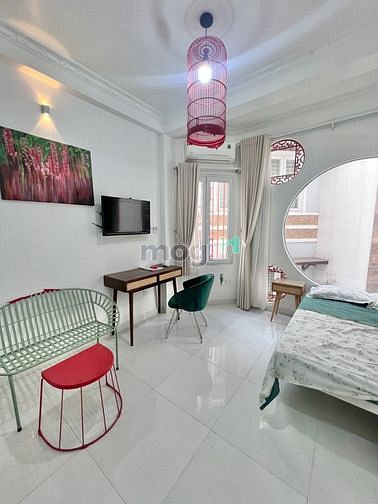 Hình ảnh Phòng Studio Full nội thất Cửa sổ cực Chill
