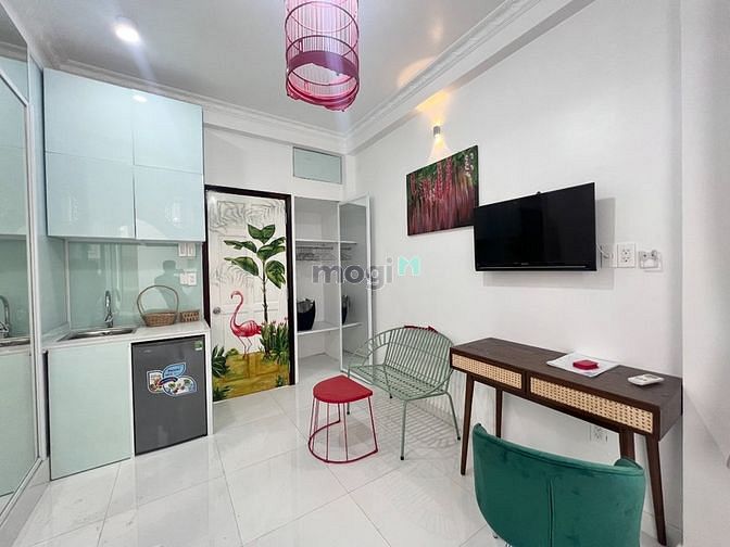 Hình ảnh Phòng Studio Full nội thất Cửa sổ cực Chill
