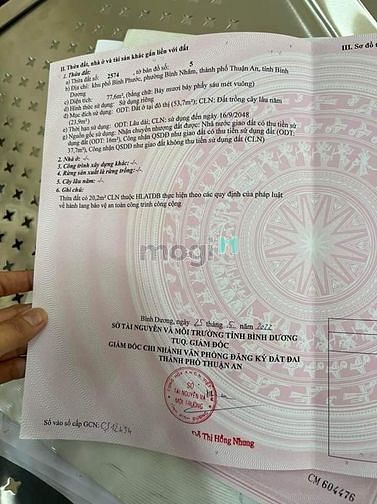 Hình ảnh Đất bình nhâm sổ riêng giá rẻ - ĐƯỜNG XE TẢI
