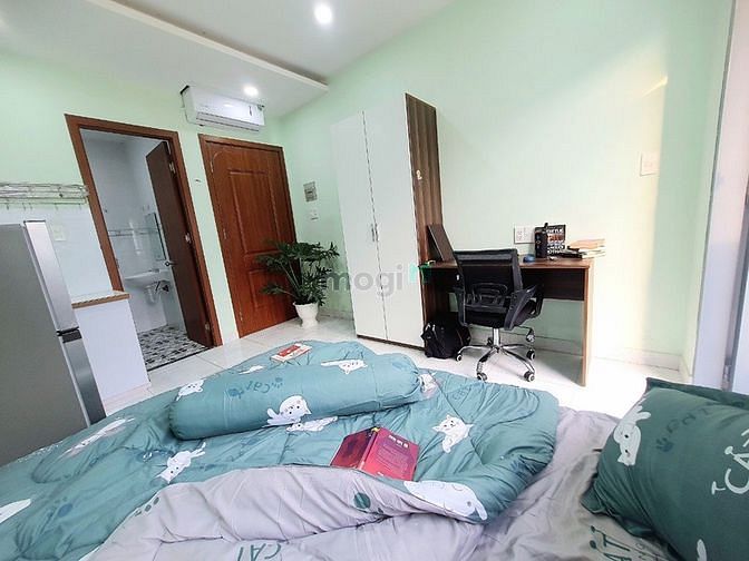 Hình ảnh CHDV tại XVNT, Full nội thất, bancol, cửa sổ, thang máy, hầm xe rộng