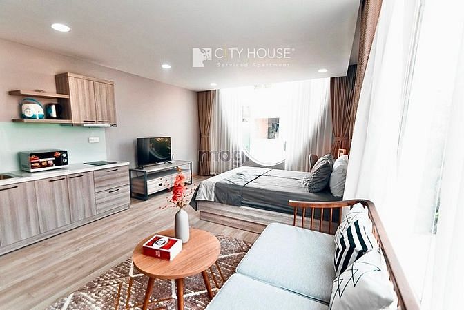 Hình ảnh CHDV Full Nội Thất Cửa Sổ Lớn Nguyễn Huy Tưởng Bình Thạnh