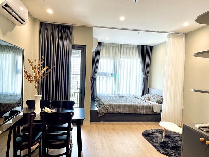 Hình ảnh Chiếc Studio full NT dành cho những khách yêu thích tông đen huyền bí