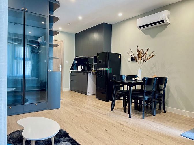 Hình ảnh Chiếc Studio full NT dành cho những khách yêu thích tông đen huyền bí