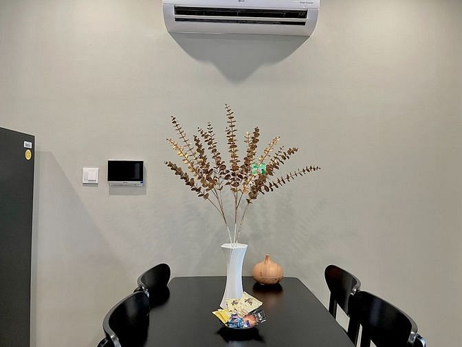 Hình ảnh Chiếc Studio full NT dành cho những khách yêu thích tông đen huyền bí