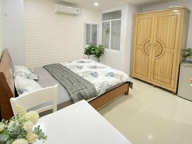 Hình ảnh CHDV full nội thất đường Thống Nhất- kệ bếp- ban công- cửa sổ- an ninh
