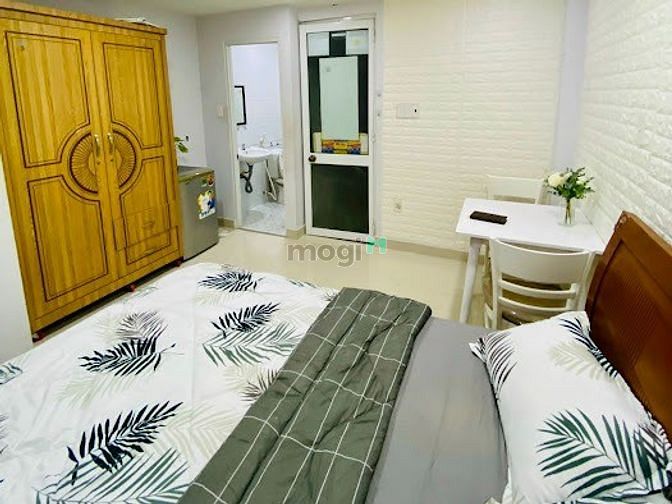 Hình ảnh CHDV full nội thất đường Thống Nhất- kệ bếp- ban công- cửa sổ- an ninh