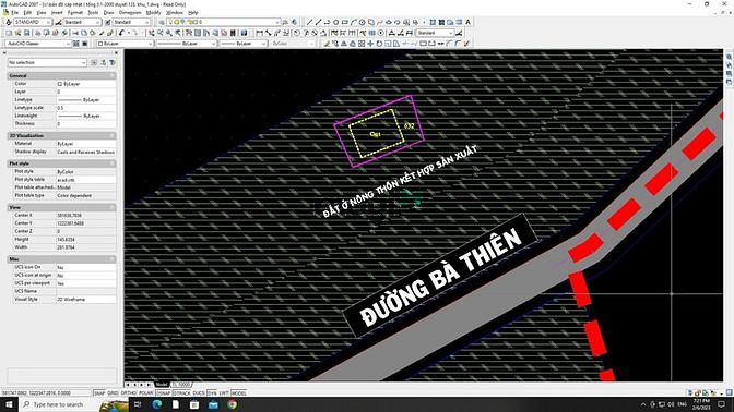 Hình ảnh Bán Đất xã Nhuận Đức DT 705m2 ( Có 300m Thổ Cư )