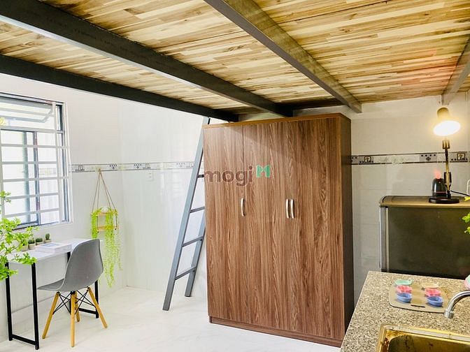 Hình ảnh CHDV Dương Quảng Hàm, full nội thất, có gác, an ninh, view thoáng mát