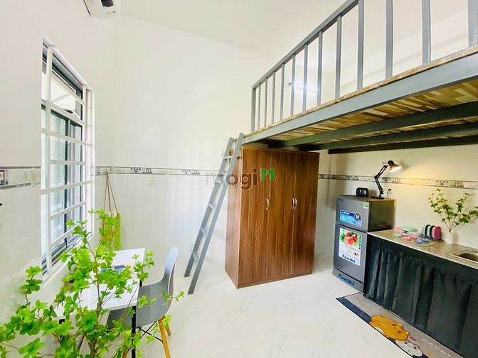 Hình ảnh CHDV Dương Quảng Hàm, full nội thất, có gác, an ninh, view thoáng mát