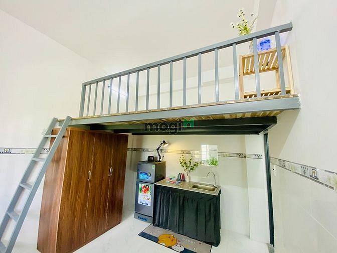 Hình ảnh CHDV Dương Quảng Hàm, full nội thất, có gác, an ninh, view thoáng mát