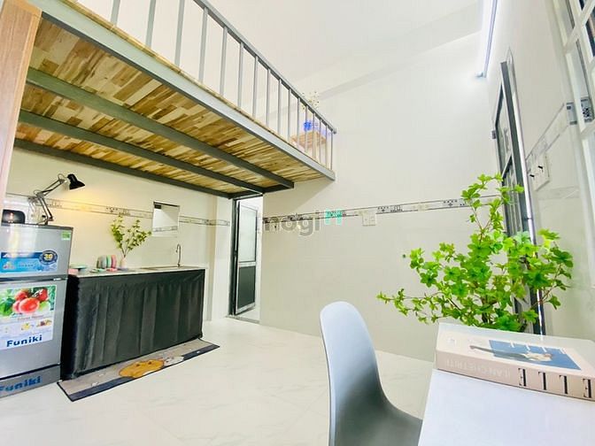 Hình ảnh CHDV Dương Quảng Hàm, full nội thất, có gác, an ninh, view thoáng mát