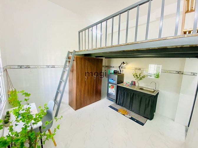 Hình ảnh CHDV Dương Quảng Hàm, full nội thất, có gác, an ninh, view thoáng mát