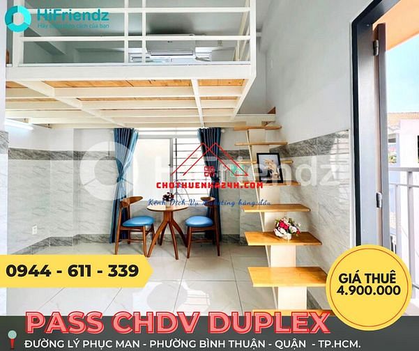 Hình ảnh Pass GẤP CHDV Duplex Cửa Sổ Ngay đường Lý phục Man, Bình Thuận, Quận 7