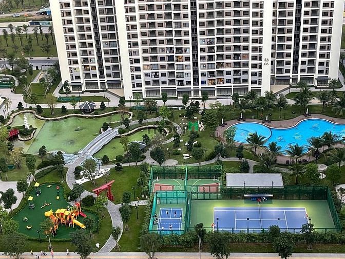 Hình ảnh 🌈Cho Thuê Căn Hộ 2PN2WC 59M2 Full Gỗ Bếp Rèm view hồ cá KOI- VHGP Q.9