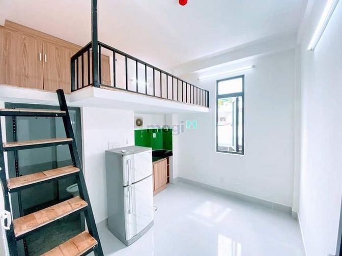 Hình ảnh Căn Hộ Dịch Vụ Duplex cửa sổ thoáng 25m2 có gác.