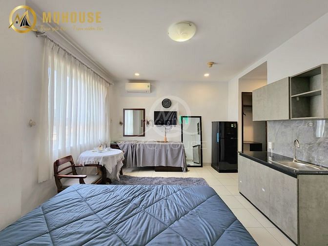 Hình ảnh Mb6623 nạp rút nhanh chóng studio full nội thất cửa sổ lớn gần sân bay, CV Hoàng Văn Thụ