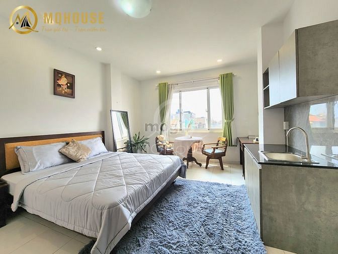 Hình ảnh Mb6623 nạp rút nhanh chóng studio full nội thất cửa sổ lớn gần sân bay, CV Hoàng Văn Thụ