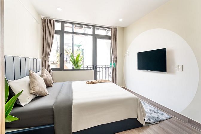 Hình ảnh Khai trương Studio-1pn bancol ngay cầu Ông Lãnh Q1