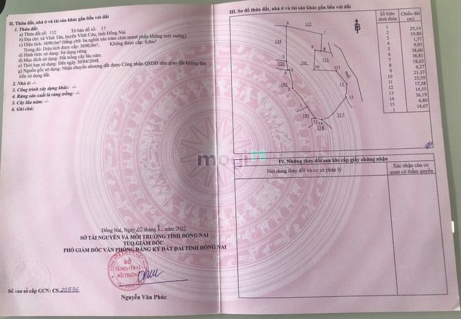 Hình ảnh Bán Đất Vườn Giáp Suối Cách TP Biên Hoà 20km