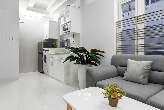 Hình ảnh Studio Sang Trọng Lý Tự Trọng Q1_Bancol_Thang máy_Trống sẵn