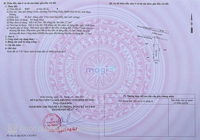 Hình ảnh Bán 2 lô đất gần Ngã Tư chiêu liêu tân đông hiệp Dĩ An Bình Dương
