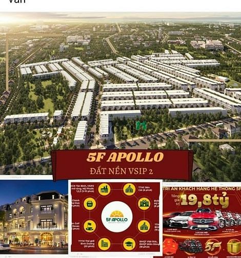 Hình ảnh Bán khu nhà ở 5F Apollo liền kề Tp Mới Bình Dương