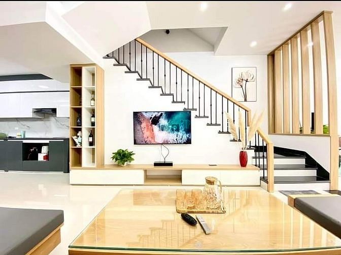 Hình ảnh Nhà hxh 56m2 đường Phạm Văn Bánh. SHR