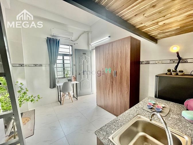 Hình ảnh Duplex mới toanh - Full nội thất cửa sổ trời gần Emart Phan Văn Trị GV