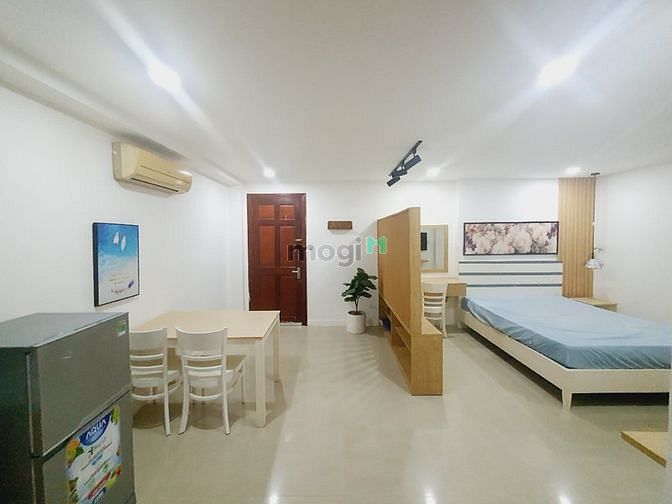 Hình ảnh Căn Hộ 1PN Vách Ngăn Khu Sân Bay Full Nội Thất