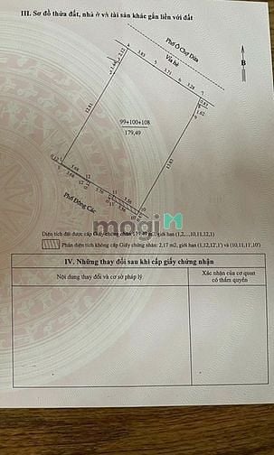 Hình ảnh Bán nhà mặt phố ô chợ dừa - hoàng cầu