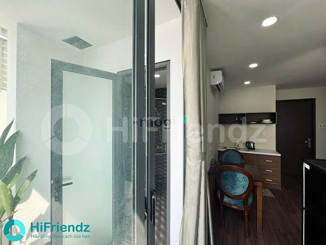Hình ảnh 1PN+Studio Ban công nhà mới 100%_Bao dịch vụ_Full NT sang_cầu Ông Lãnh