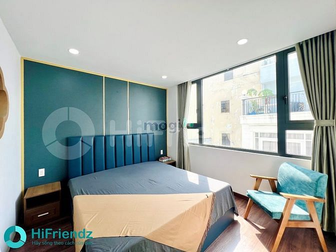 Hình ảnh 1PN+Studio Ban công nhà mới 100%_Bao dịch vụ_Full NT sang_cầu Ông Lãnh