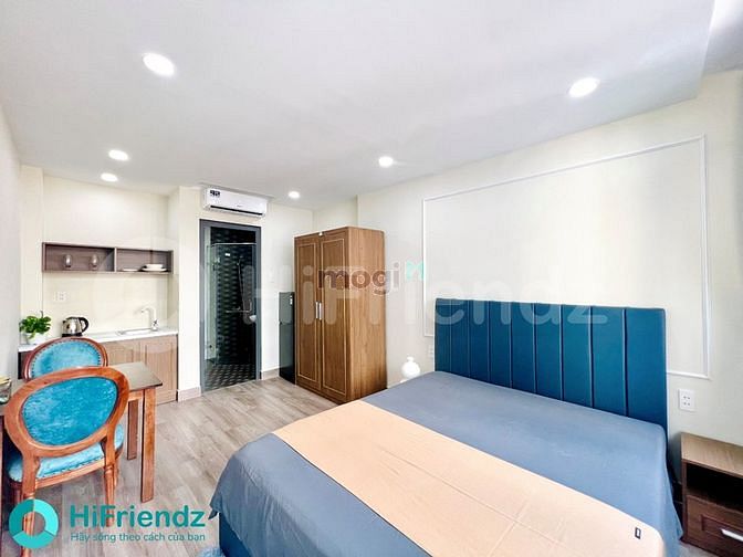 Hình ảnh 1PN+Studio Ban công nhà mới 100%_Bao dịch vụ_Full NT sang_cầu Ông Lãnh