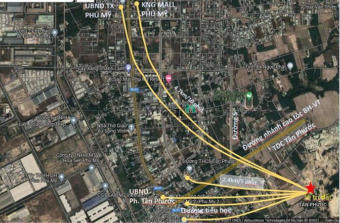 Hình ảnh Đất nền Phú Mỹ 160m2, chính chủ bán gấp, tặng chỉ vàng khi mua