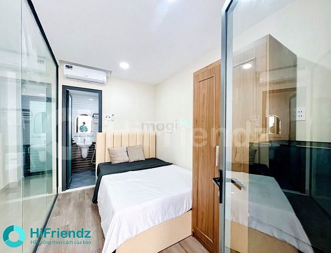 Hình ảnh 1PN+Studio Ban công nhà mới 100%_Bao dịch vụ_Full NT sang_cầu Ông Lãnh