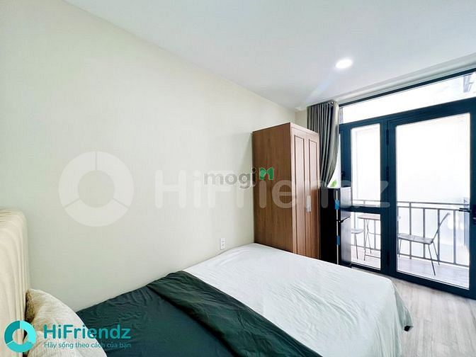 Hình ảnh 1PN+Studio Ban công nhà mới 100%_Bao dịch vụ_Full NT sang_cầu Ông Lãnh