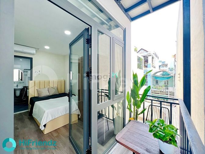 Hình ảnh 1PN+Studio Ban công nhà mới 100%_Bao dịch vụ_Full NT sang_cầu Ông Lãnh