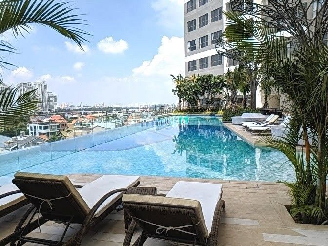 Hình ảnh Cho Thuê Studio Xinh Xinh Tầng Cao View Thoáng The Sun Avenue