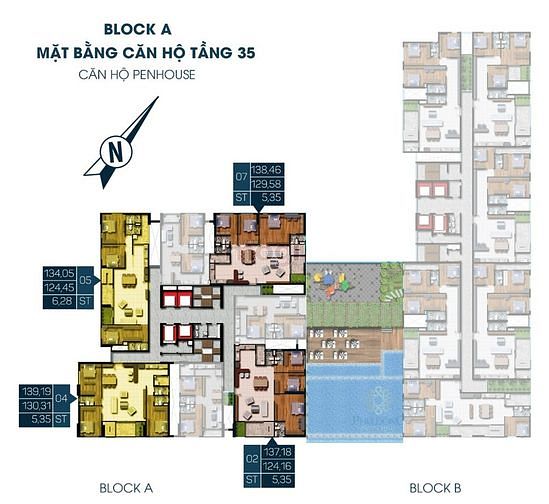 Hình ảnh Penhouse Phú Đông Premier, 135m2, 3pn-2wc+sân vườn