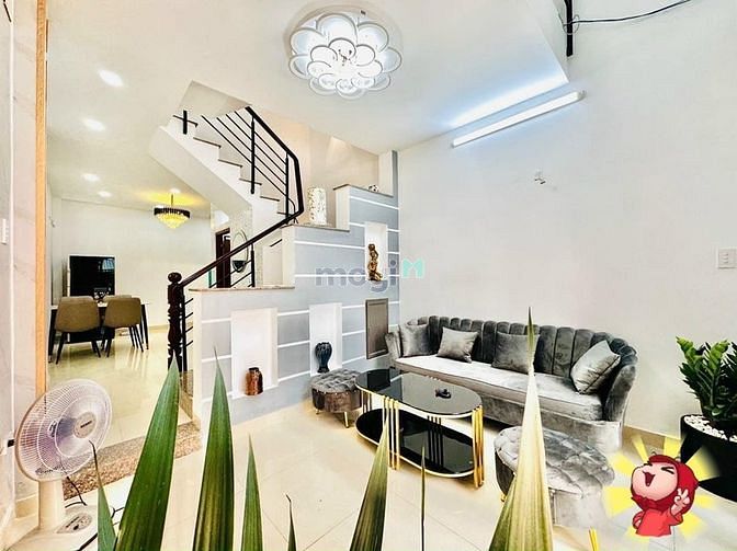Hình ảnh Nhà Phan Văn Trị - Bình Thạnh, Hẻm Oto, 4 Tầng, Full Nội Thất Cao Cấp.